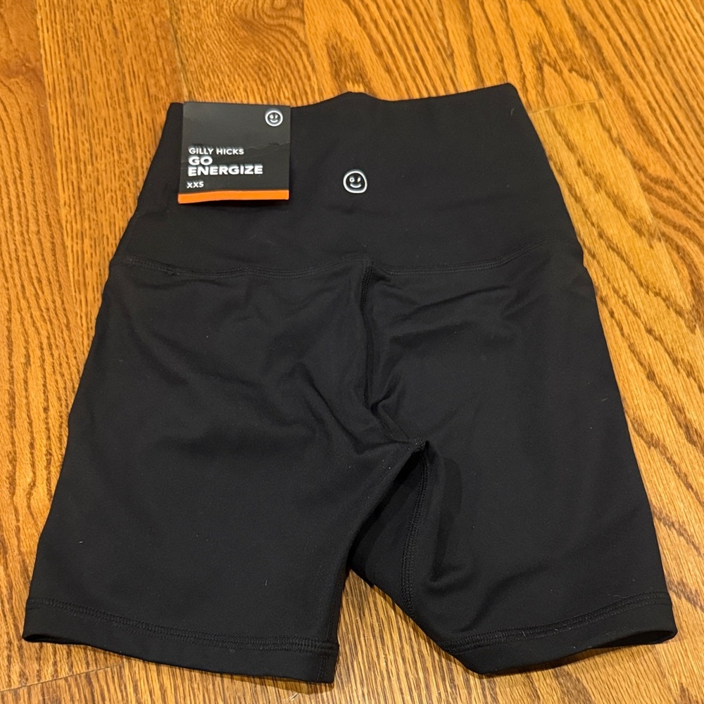 Gilly Hicks Black Go Energize Shorts XXS NWT